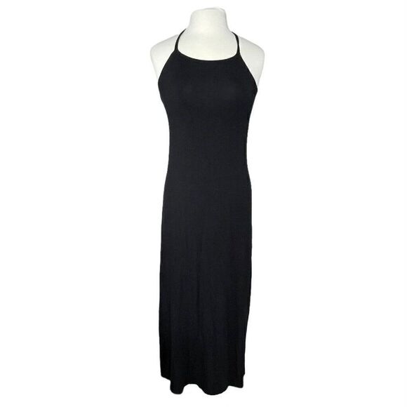 Fabletics Neema Maxi Dress Black - Picture 5 of 10